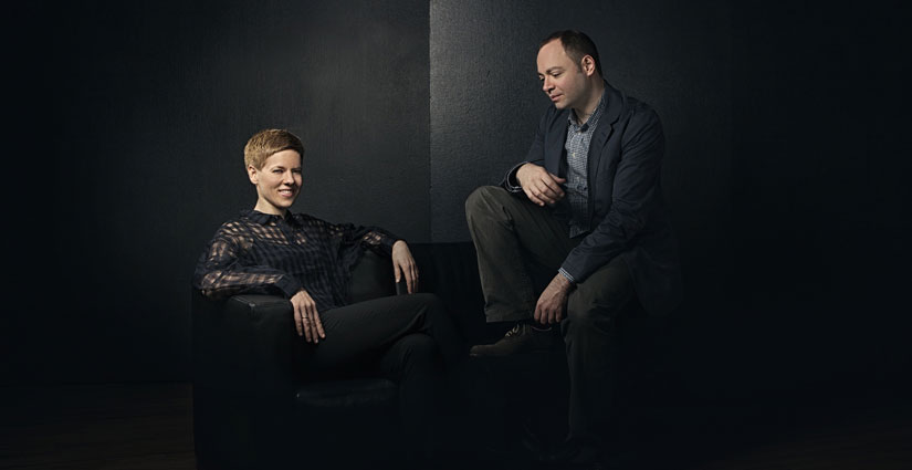 Isabelle Faust et Alexander Melnikov © Molina Visuals